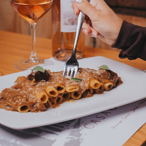Cucina napoletana rivisitata ristorante Casa Gallo Pompei
